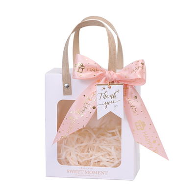 Handheld gift bag for Women's Day gift packaging customization