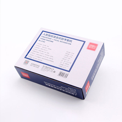 Custom Cardboard Packaging Box Multi Function For Intelligent Attendance Machine