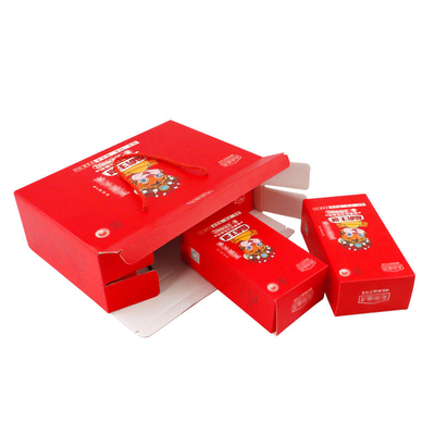 Customized Portable Corrugated Packaging Box Rice Packaging Gift Box