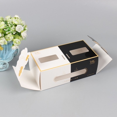 Exquisite Double Door Gift Packaging Boxes 4c Offset Printing Customization