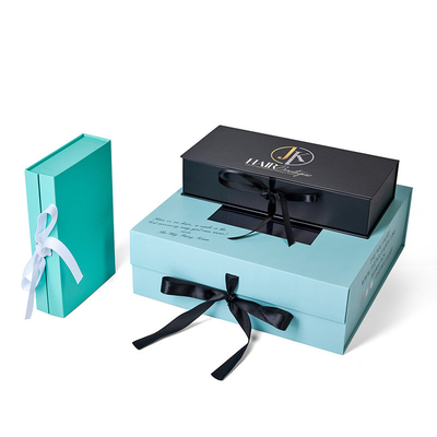 Rigid Corrugated Gift Packaging Boxes with Plastic Clamshell