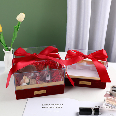 OEM ODM Valentine'S Day Gift Box Transparent Acrylic Handheld