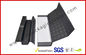 Black Curlers Electronics Packaging Boxes , Coated Paper Packaging Box With Corrugated Paper Stand