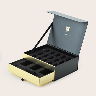 Double Layer Flip Gift Box Heaven And Earth Cover High End Gift Packaging Box