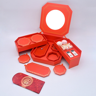 Mid Autumn Festival Creative Double Door Gift Box Paperboard Rigid Gift Boxes