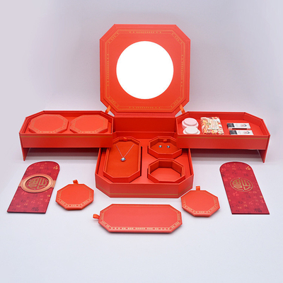 Mid Autumn Festival Creative Double Door Gift Box Paperboard Rigid Gift Boxes