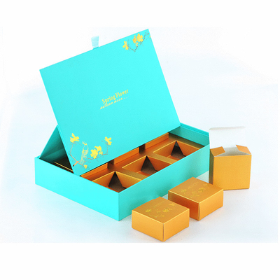 Customized Gift Box With Side Flip Sky Cover, Mid Autumn Mooncake Gift Box