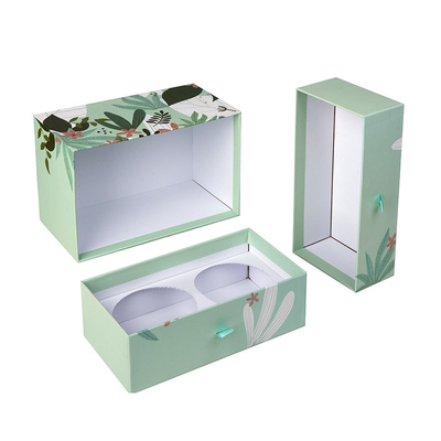 Customized Small Fresh Color Double Layer Drawer Box Tea Gift Packaging Box Printing