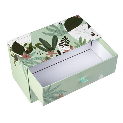 Customized Small Fresh Color Double Layer Drawer Box Tea Gift Packaging Box Printing