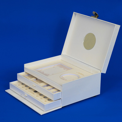 Cosmetics Double Layer Drawer Box Gift Packaging Box Customized