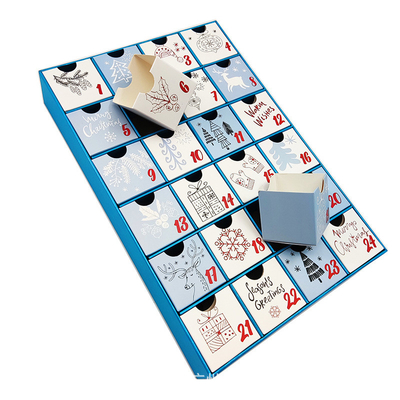 Christmas Day Comes 24 Days Countdown Calendar Blind Box Empty Box Countdown Pull Gift Box Customization