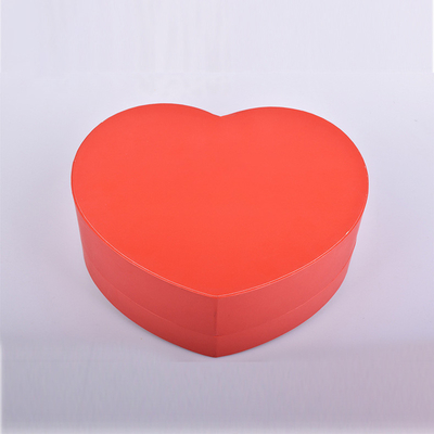 Heart shaped Romantic Lovely Valentine's Day Series Paper Gift Box Customized Jewelry Necklace Transfer Beads Packaging