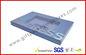 Silver Envelope Card Board Packaging Boxes , Clear Plastic Sleeve Screen Protector Packaging