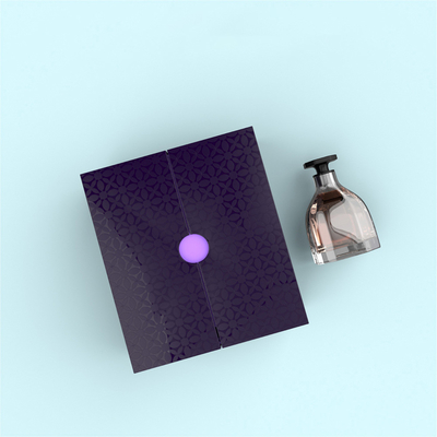 High grade perfume packaging box, flip cover, double door, whitening freeze-dried powder, essence, eva sponge inner supp