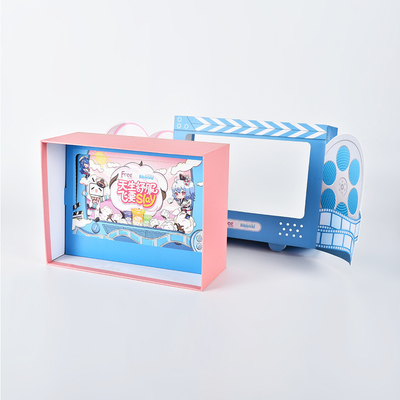 Cartoon Small Gift Paper Box for Toothpaste Washing And Daily Necessities Set