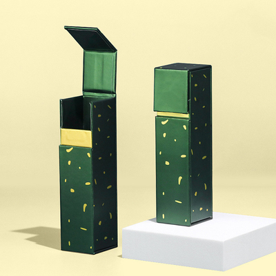 Cosmetics perfume gift box customized spray bottle packaging carton flip magnetic rectangular gift box