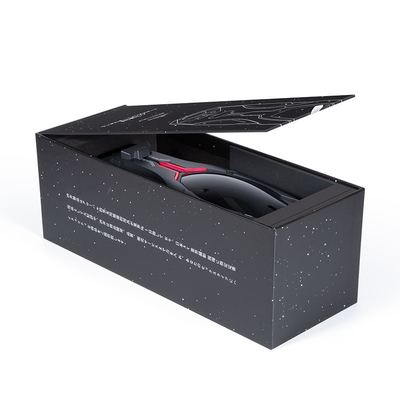 Folding box, customized high-end adult product packaging box, high-end health product gift box, massage stick flip box