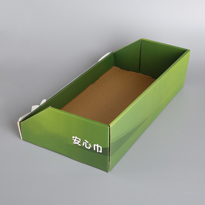 Customized Daily Necessities Rectangular Corrugated Color Box Paper Towel Packaging