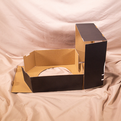 Circular Ball Shaped Corrugated Display Color Box For Basketball Football Packaging Box