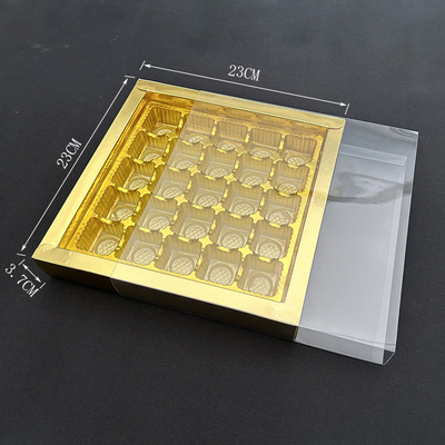 18/25 Grid Square Gift Box Chocolate Box Blister Box Colorful Packaging Box Customized