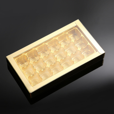 18/25 Grid Square Gift Box Chocolate Box Blister Box Colorful Packaging Box Customized