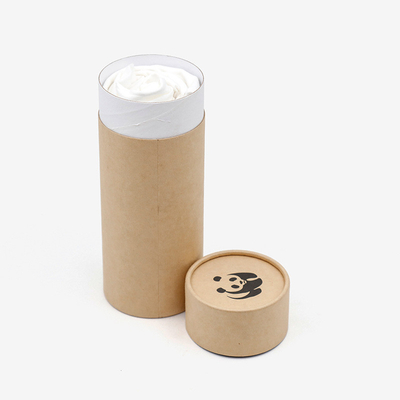 Circular Kraft Paper Tube Packaging Boxes Customized T-Shirt Clothing Gift Packaging