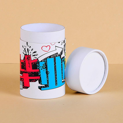 T-Shirt Paper Tube Round Graduation Season Clothing Packaging Box Customization