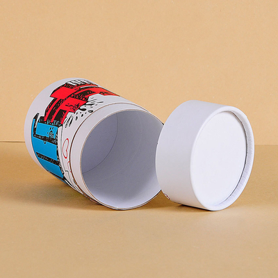 T-Shirt Paper Tube Round Graduation Season Clothing Packaging Box Customization