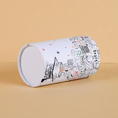 Graduation Season Clothing Paper Tube Packaging Boxes T-Shirt Circular Paper Boxes