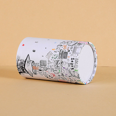 Graduation Season Clothing Paper Tube Packaging Boxes T-Shirt Circular Paper Boxes