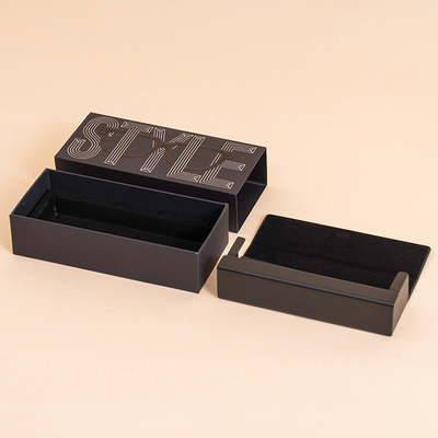 Glasses box, gift box, color box, digital gift box, exquisite folding cosmetic box, customized and customized