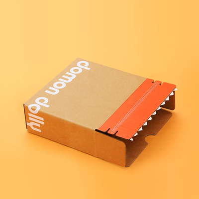 Special paper, kraft paper, UV printing, easy to tear packaging for beauty cosmetics, color zippered cardboard box