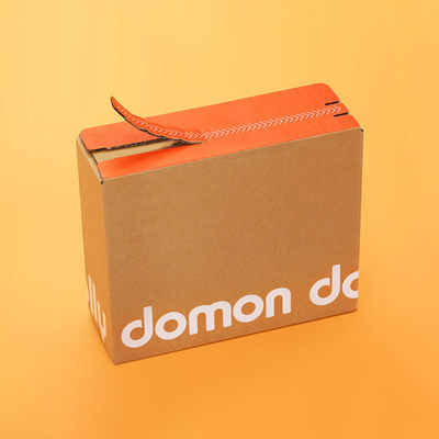 Special paper, kraft paper, UV printing, easy to tear packaging for beauty cosmetics, color zippered cardboard box