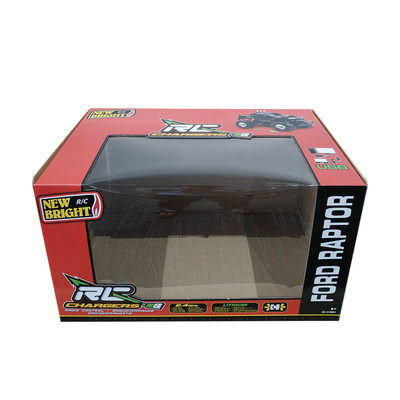 Creative plush toy window packaging box, puzzle toy window packaging box, remote control car box, customized