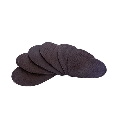 Chocolate packaging shockproof paper cushioning paper pad Black three-layer heart paper pad