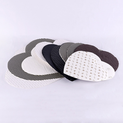 Chocolate packaging shockproof paper cushioning paper pad Black three-layer heart paper pad