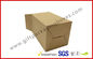 E / F Flute Custom Folded Corrugated Paper Box , White / Brown Cartons Packing Boxes in Shop