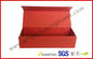 Folded Magnetic Luxury Gift Boxes With Hot Stamping Pattern Paper Material