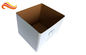 Plain Corrugated Shipping Boxes Fold - And - Tuck Construction Style With E Flute Material