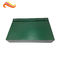 Leather Paper Material Magnet Folder Box , Green Color Office Storage Box
