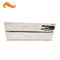 Offset Printing White Crimping Iron Electronics Packaging Box , Foil In Silver Coated Paper Packaging