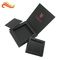 Chocolate Packing Custom Paper Packing Box Black Color With Food Grade Tray Insert