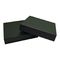 Handmade Magnetic  Black Rigid Gift Boxes Embossing Printing With EVA