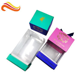 Clear Disposable Clamshell Packaging Box Customized Shape For Blister Tray