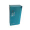 Fashionable Magnetic Mobile Boxes , Foil Blue Gift Electronics Packaging