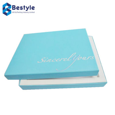 Bespok Bluish Cardboard Packaging Box for Promotional Gifts