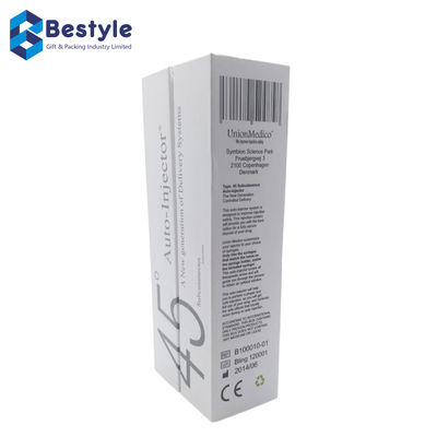 Elegant Auto Injector Product Packaging Gift Boxes Customized Design