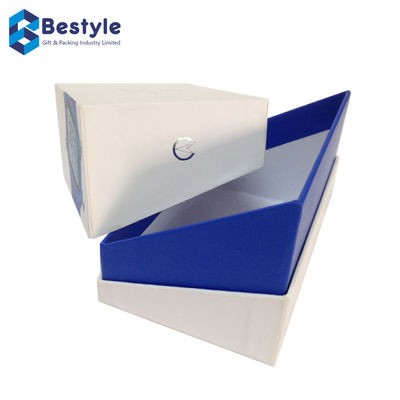 Blue And White Cardboard Paper Gift Packaging Boxes For Watch