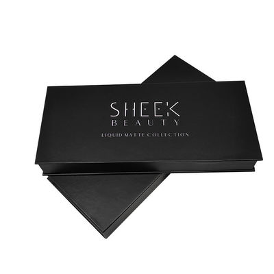 Lipstick 1000 gsm Cardboard Cosmetic Packaging Boxes Matt Black