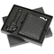 Personalized Black Wallet 1200g 2mm Rigid Gift Boxes With Lids